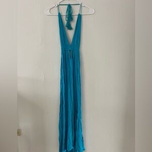FP Movement by Free People Teal Maxi Dress